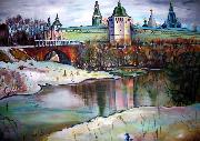 Gherardo Starnina artist Nina Silaeva Serpukhov Vysotsky monastery oil painting picture wholesale